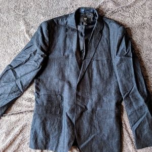 Linen Blazer Mens 44R